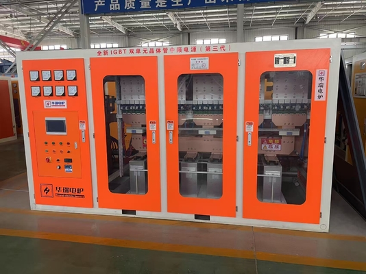 380V / 660V เสาเหล็กสแตนเลสเตาบําบัดความร้อน 1500-1700 °C