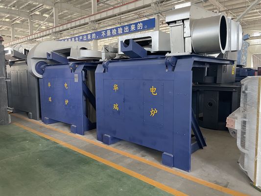 เตาเผาหลอมเหล็กติดตั้งง่าย ใช้พลังงาน 50 KW และอุณหภูมิการทํางานสูงถึง 1600 °C